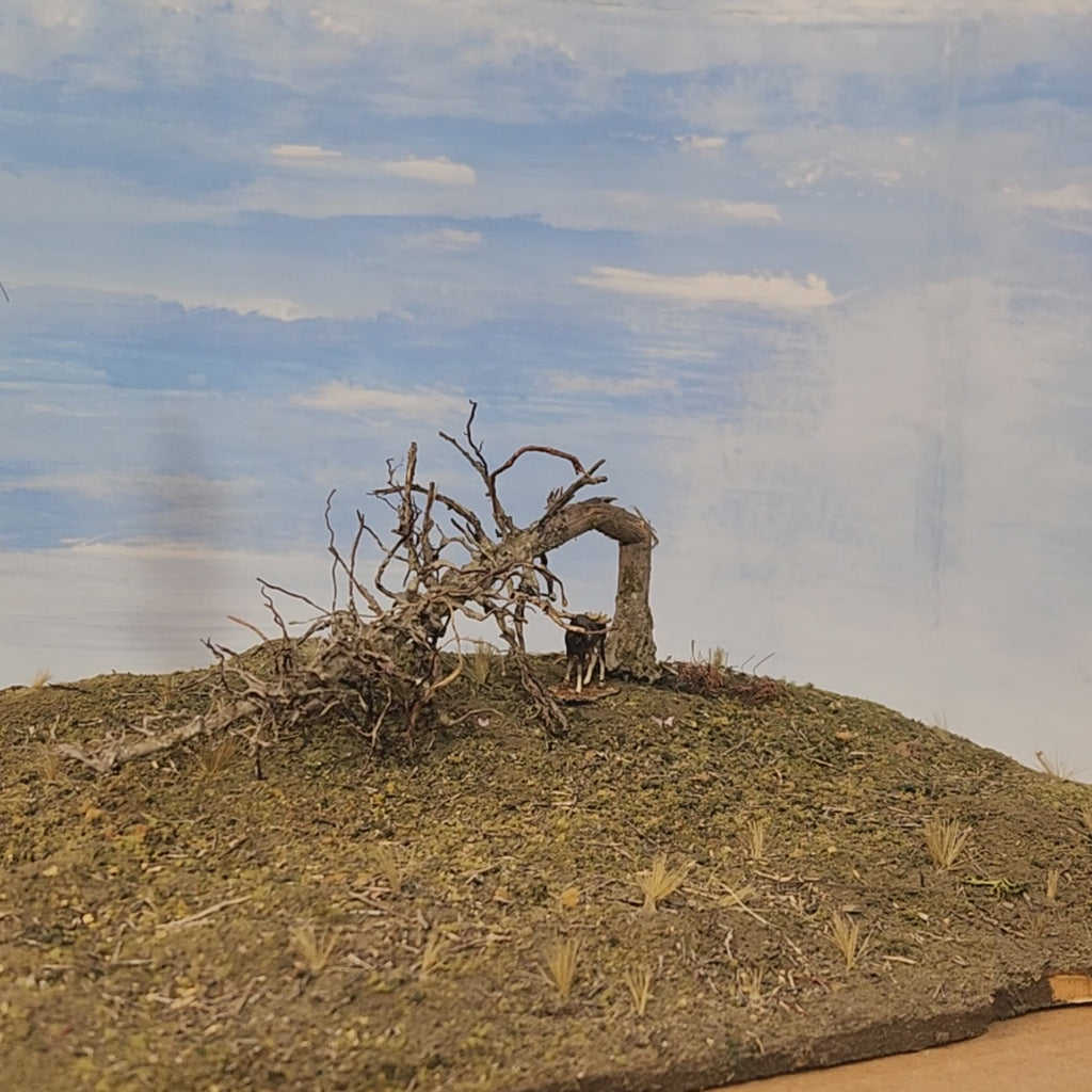 Downed Snag or Ghost Dead Tree, 7"