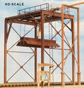 HO-Scale model of a 1980's wood chip loader by Coastman's Scenic Products